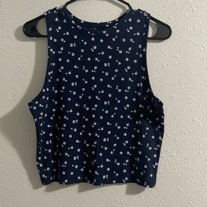 Floral crop top
